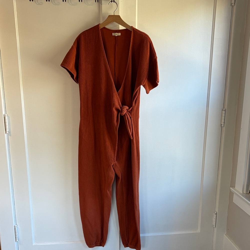Madewell Terracotta Jumpsuit